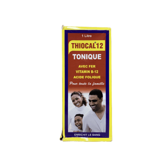 Thiocal 12 Blood Tonic, 1 Litre - Silverline Pharmacy Surulere, Lagos