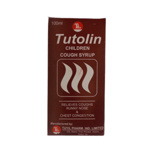 Tuyil Pharm Tutolin Children Cough Syrup, 100ml - Silverline Pharmacy Surulere, Lagos