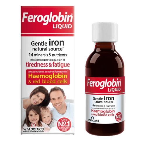 Vitabiotics Feroglobin Liquid, 200ml - Silverline Pharmacy Surulere, Lagos