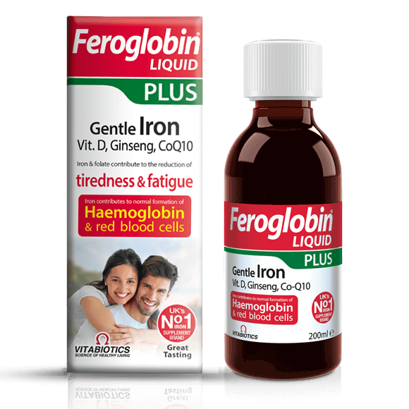 Vitabiotics Feroglobin Liquid Plus, 200ml - Silverline Pharmacy Surulere, Lagos