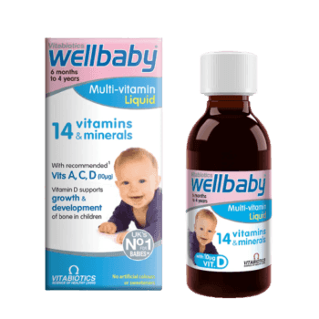 Vitabiotics Wellbaby Multivitamin Liquid, 150ml - Silverline Pharmacy Surulere, Lagos
