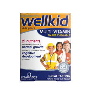 Vitabiotics Wellkid Smart Chewable Multivitamin, 30 Tablets - Silverline Pharmacy Surulere, Lagos