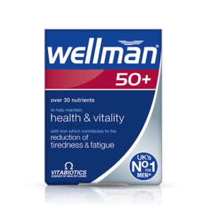 Vitabiotics Wellman 50+ Daily Multivitamin, 30 Tablets - Silverline Pharmacy Surulere, Lagos