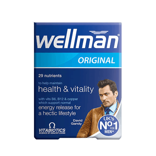 Vitabiotics Wellman Original Multivitamin, 30 Tablets - Silverline Pharmacy Surulere, Lagos