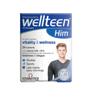 Vitabiotics Wellteen Him (13-19 Years), 30 Tablets - Silverline Pharmacy Surulere, Lagos