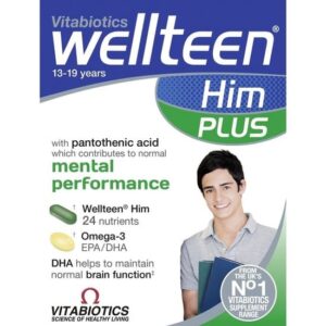 Vitabiotics Wellteen Him Plus (13-19 Years), Pack of 56 - Silverline Pharmacy Surulere, Lagos