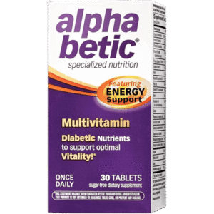 Alphabetic Once Daily Multivitamin for Diabetics, 30 Tabs - Silverline Pharmacy Surulere, Lagos