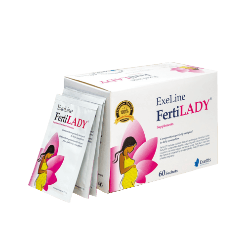 Exeline Fertilady Supplement, 60 Sachet - Silverline Pharmacy Surulere, Lagos
