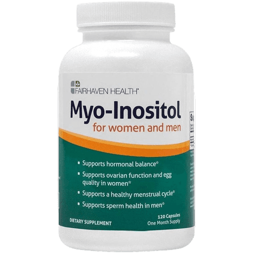 Fairhaven Health Myo-Inositol for Couples, 120 Capsules - Silverline Pharmacy Surulere, Lagos