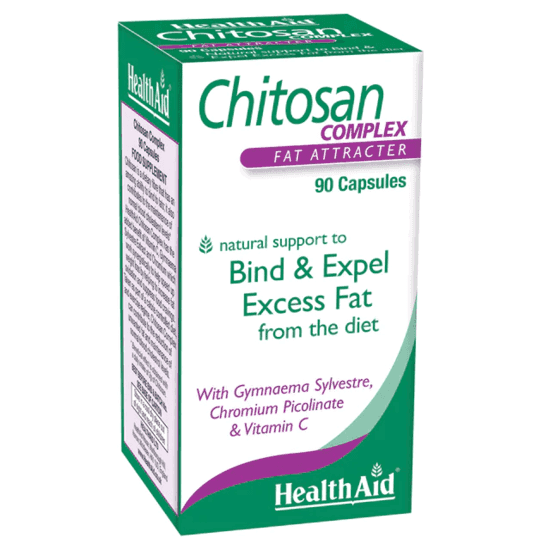 HealthAid Chitosan Complex Fat Attracter, 90 Capsules - Silverline Pharmacy Surulere, Lagos