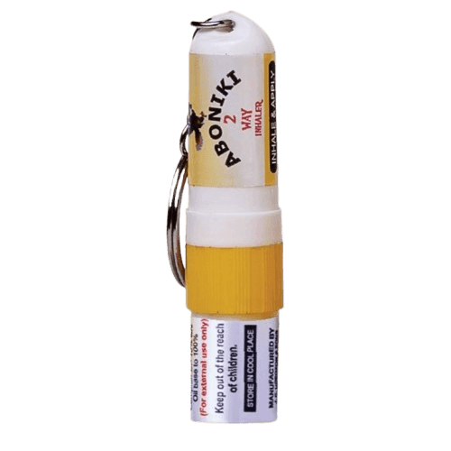Aboniki 2-Way Nasal Inhaler for Congestion Relief - Silverline Pharmacy Surulere, Lagos