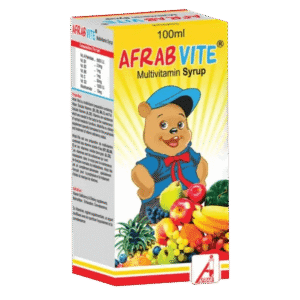 Afrab Afrabvite Multivitamin Syrup, 100ml - Silverline Pharmacy Surulere, Lagos