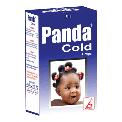 Afrab Panda Cold Drops, 15ml - Silverline Pharmacy Surulere, Lagos