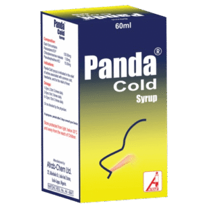 Afrab Panda Cold Syrup, 60ml - Silverline Pharmacy Surulere, Lagos