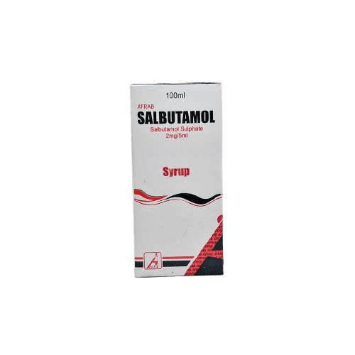 Afrab Salbutamol Sulfate Syrup, 100ml - Silverline Pharmacy Surulere, Lagos