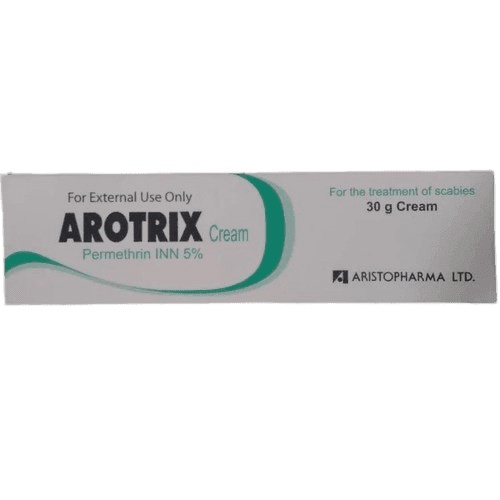 Aristopharma Arotrix Pemethrin Cream, 15g - Silverline Pharmacy Surulere, Lagos