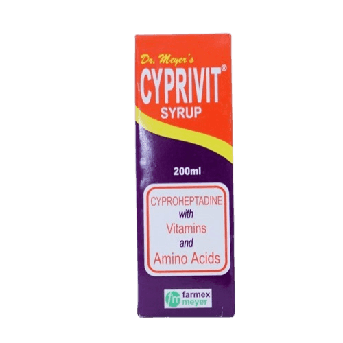 Dr. Meyer’s Cyprivit Cyproheptadine Syrup, 200ml - Silverline Pharmacy Surulere, Lagos