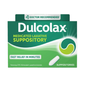 Dulcolax 5mg Bisacodyl Suppositories, Pack of 5 - Silverline Pharmacy Surulere, Lagos