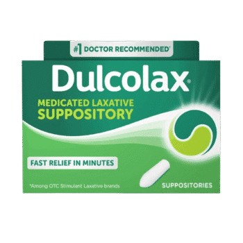 Dulcolax 5mg Bisacodyl Suppositories, Pack of 5 - Silverline Pharmacy Surulere, Lagos