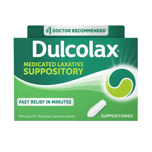 Dulcolax 5mg Bisacodyl Suppositories, Pack of 5 - Silverline Pharmacy Surulere, Lagos