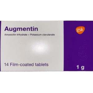 GSK Augmentin 1g, 14 Tablets - Silverline Pharmacy Surulere, Lagos