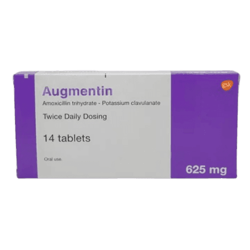 GSK Augmentin 625mg, 14 Tablets - Silverline Pharmacy Surulere, Lagos