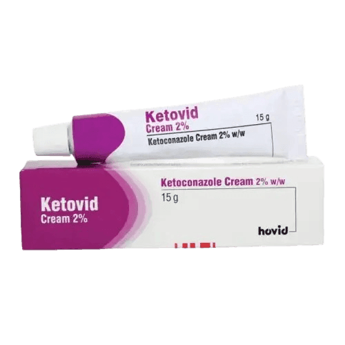 Hovid Ketovid Ketoconazole Cream 2%, 15g - Silverline Pharmacy Surulere, Lagos