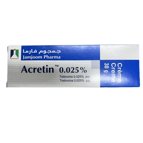Jamjoon Pharma Acretin 0.025% Cream, 30g - Silverline Pharmacy Surulere, Lagos