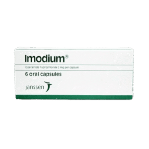 Janssen Imodium Loperamide 2mg, 6 Capsules - Silverline Pharmacy Surulere, Lagos