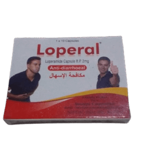 Loperal Loperamide 2mg Anti-Diarrhoeal, 10 Capsules - Silverline Pharmacy Surulere, Lagos