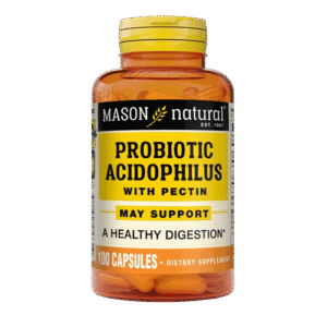 Mason Probiotic Acidophilus With Pectin, 100 Capsules - Silverline Pharmacy Surulere, Lagos
