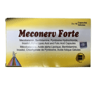Micro Labs Meconerv Forte, 30 Capsules - Silverline Pharmacy Surulere, Lagos