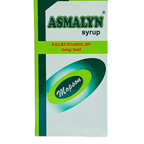 Mopson Asmalyn Salbutamol Syrup, 100ml - Silverline Pharmacy Surulere, Lagos