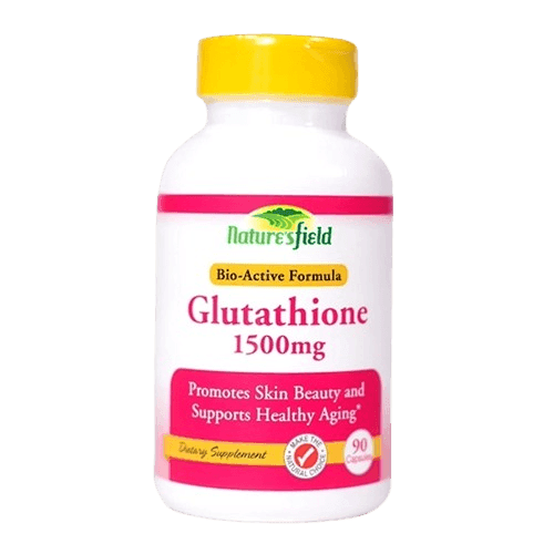 Nature’s Field Glutathione 1500mg, 90 Capsules - Silverline Pharmacy Surulere, Lagos