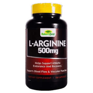 Nature's Field L-Arginine 500mg, 100 Capsules - Silverline Pharmacy Surulere, Lagos