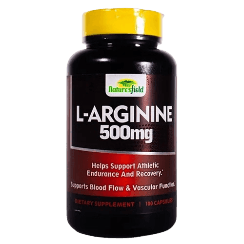 Nature’s Field L-Arginine 500mg, 100 Capsules - Silverline Pharmacy Surulere, Lagos