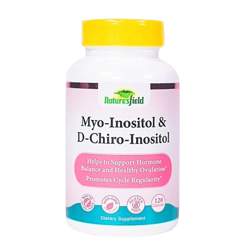 Nature’s Field Myo-Inositol & D-Chiro-Inositol, 120 Capsules - Silverline Pharmacy Surulere, Lagos
