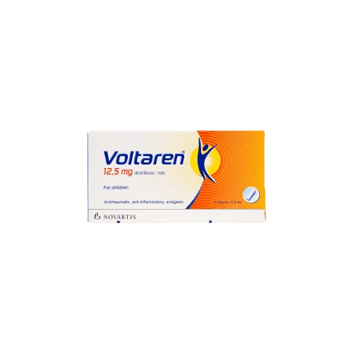 Novartis Voltaren Diclofenac Potassium 12.5mg, 10 Capsules - Silverline Pharmacy Surulere, Lagos