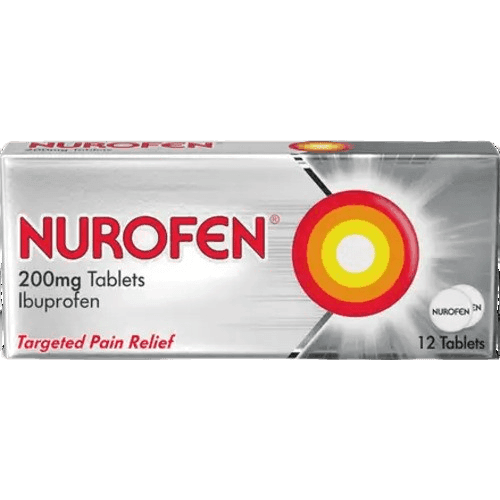 Nurofen Ibuprofen 200mg, 12 Tablets - Silverline Pharmacy Surulere, Lagos