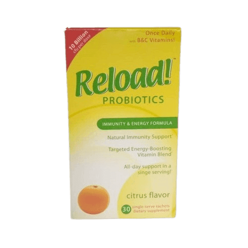 Reload Probiotics Immunity & Energy Formula, 30 Sachets - Silverline Pharmacy Surulere, Lagos