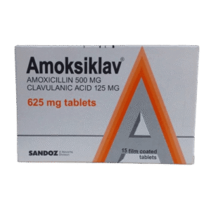 Sandoz Amoksiclav 625mg, 10 Tablets - Silverline Pharmacy Surulere, Lagos
