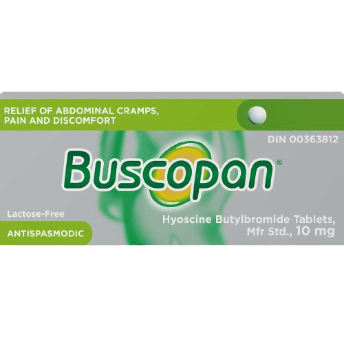 Sanofi Buscopan 10mg Hyoscine Butylbromide, 56 Tablets - Silverline Pharmacy Surulere, Lagos