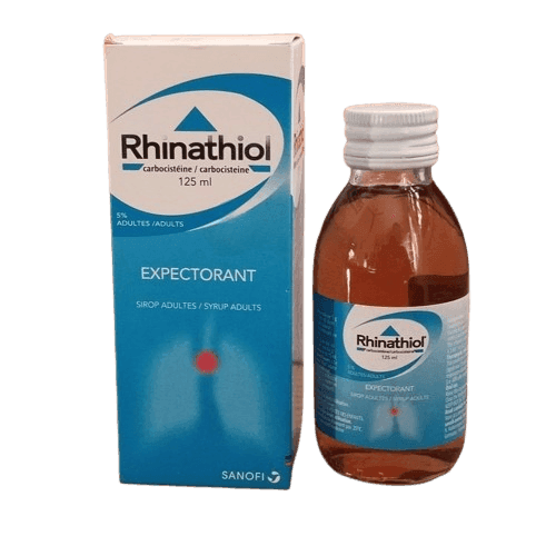 Sanofi Rhinathiol Carbocisteine Expectorant, 125ml - Silverline Pharmacy Surulere, Lagos