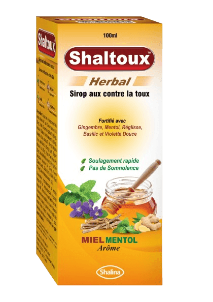 Shalina Shaltoux Herbal Cough Syrup, 100ml - Silverline Pharmacy Surulere, Lagos