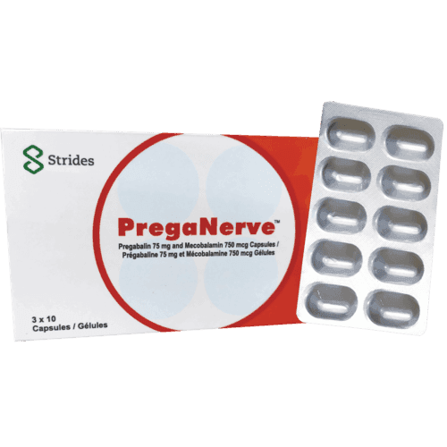 Strides PregaNerve, 30 Capsules - Silverline Pharmacy Surulere, Lagos