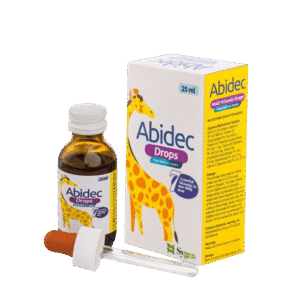 Sygen Abidec Multivitamin Liquid Drops For Babies, 25ml - Silverline Pharmacy Surulere, Lagos
