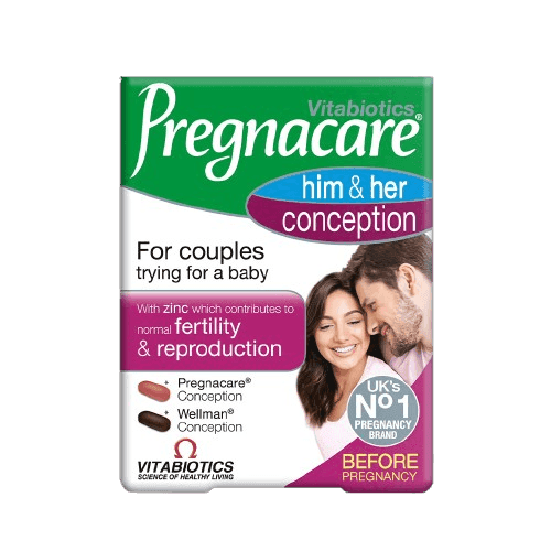 Vitabiotics Pregnacare Conception, 30 Tablets - Silverline Pharmacy Surulere, Lagos
