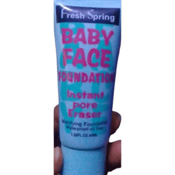 Baby Face Foundation Instant Pore Eraser, 40ml - Silverline Pharmacy Surulere, Lagos