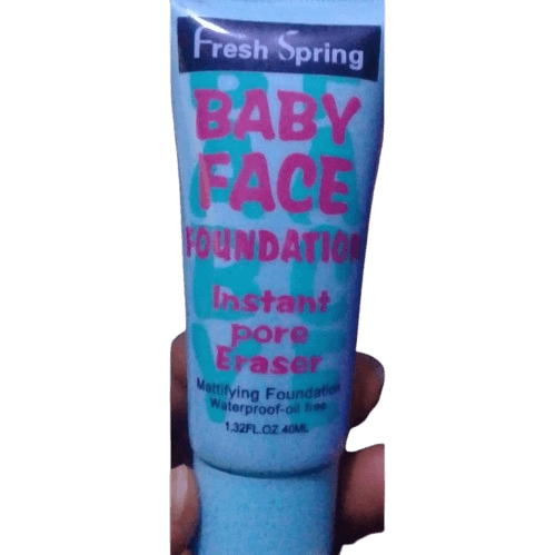 Baby Face Foundation Instant Pore Eraser, 40ml - Silverline Pharmacy Surulere, Lagos