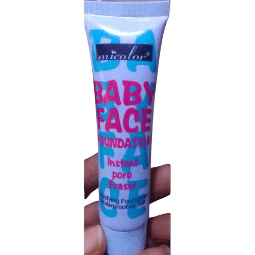 Baby Face Foundation Liquid Instant Pore Eraser, 37ml - Silverline Pharmacy Surulere, Lagos